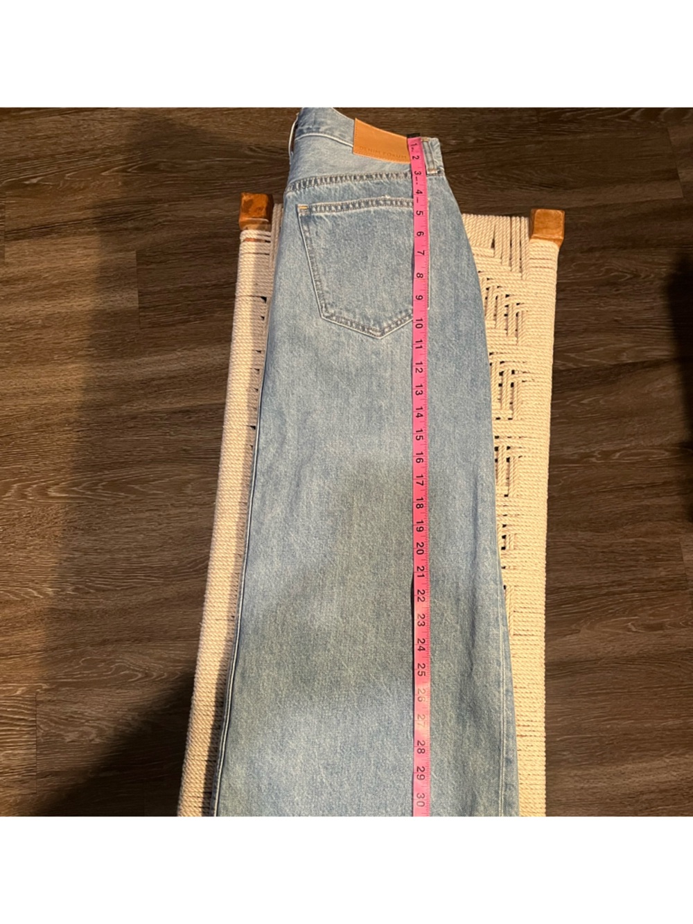 Denim Forum (The 90s Vintage Maxi Jean skirt ) size 28 - Picture 8 of 8